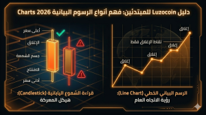 قراءة الرسوم البيانية للعملات الرقمية دليل لوزوكوين الشامل 2026