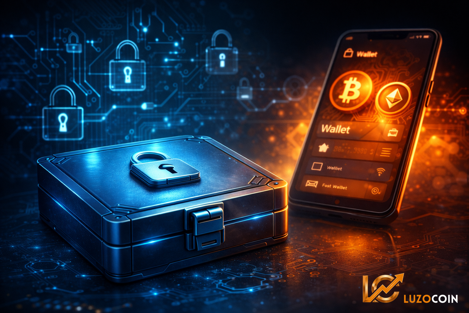 المحافظ الباردة والساخنة دليل حماية العملات الرقمية 2026