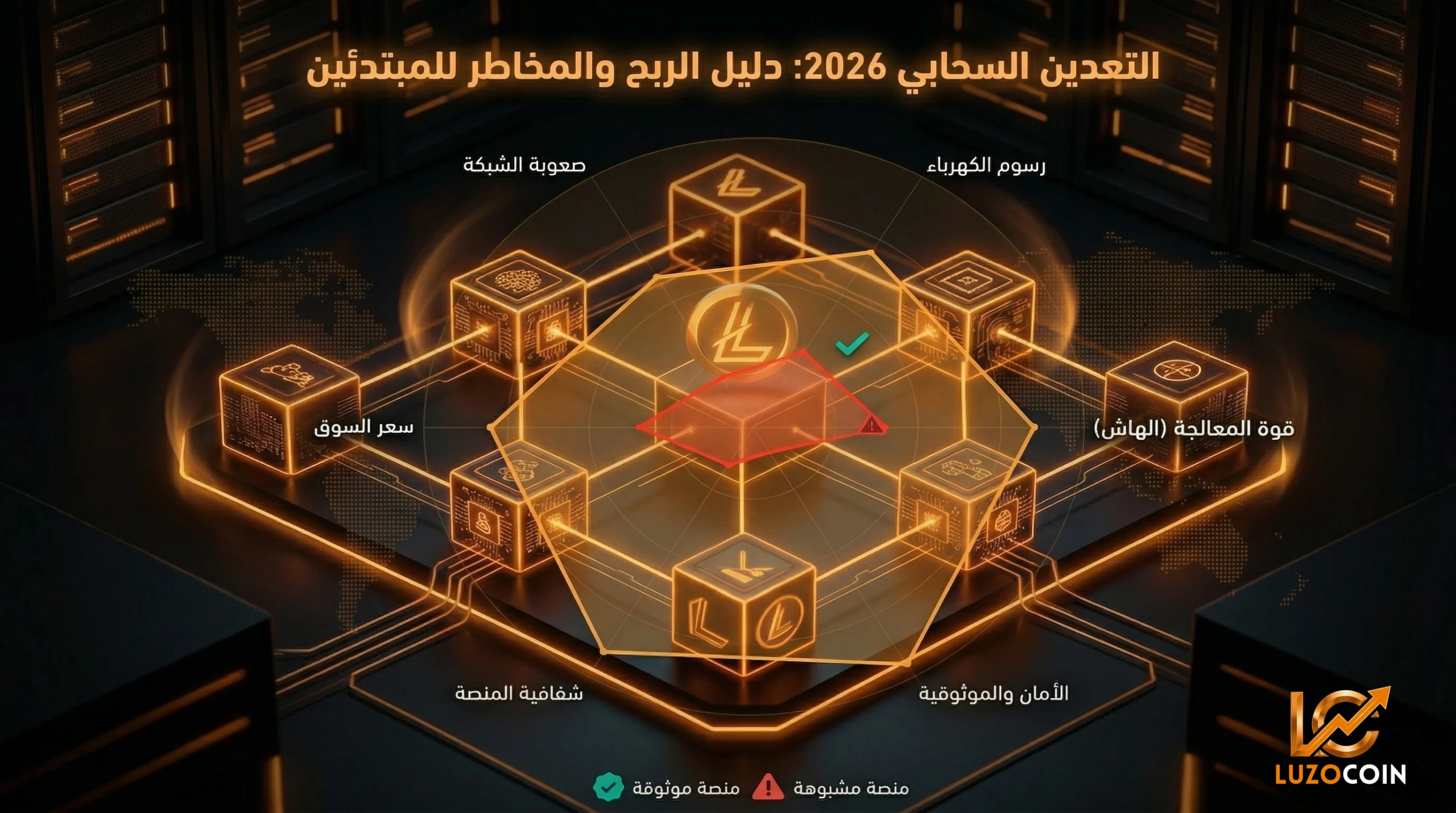 دليل التعدين السحابي 2026 هل لا يزال يحقق أرباحاً حقيقية؟