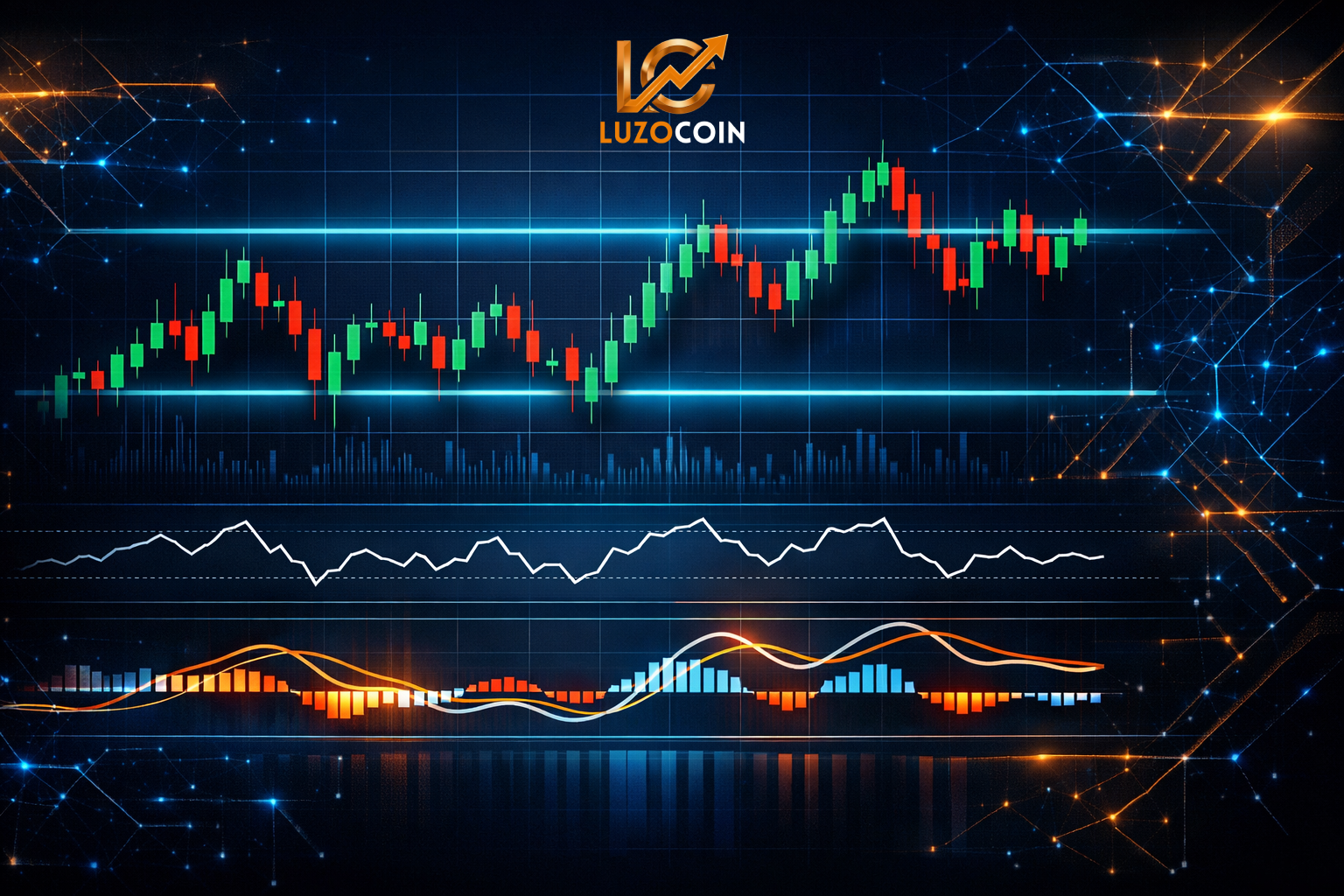 قراءة الرسوم البيانية للعملات الرقمية دليل لوزوكوين الشامل 2026