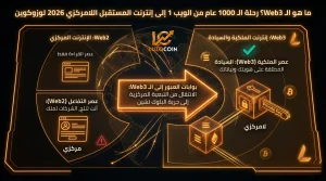 ما هو الـ Web3؟ دليل إنترنت المستقبل واللامركزية 2026 300x167