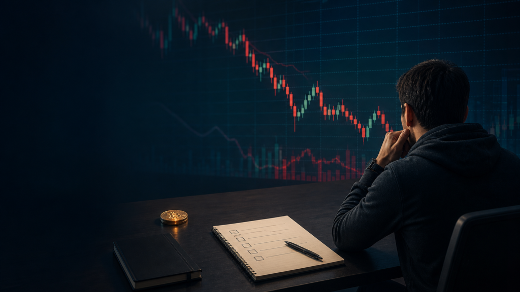 لماذا يخسر معظم المتداولين المبتدئين؟ أخطاء السنة الأولى في الكريبتو وكيف تتجنبها